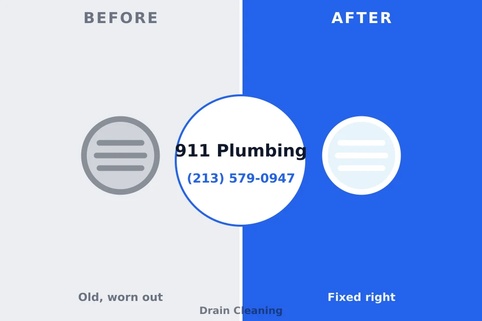 Before and after: plumbing company Cedarville, OH